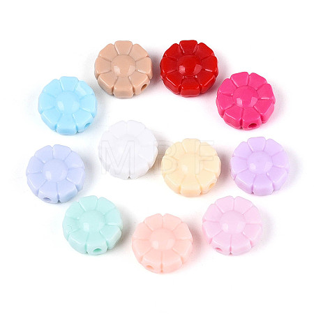 Opaque Acrylic Beads OACR-N150-35-1