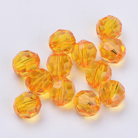 Transparent Acrylic Beads TACR-Q257-6mm-V24-1