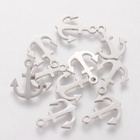 Non-Tarnish 201 Stainless Steel Charms STAS-S105-T163-1