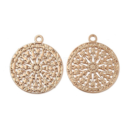 Rack Plating Brass Filigree Pendants KK-Q792-03LG-1