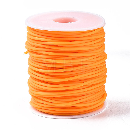 Hollow Pipe PVC Tubular Synthetic Rubber Cord RCOR-R007-3mm-12-1