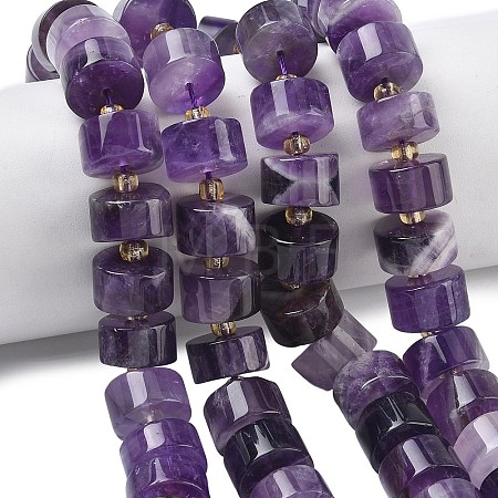 Natural Amethyst Beads Strands G-C270-I06-01-1