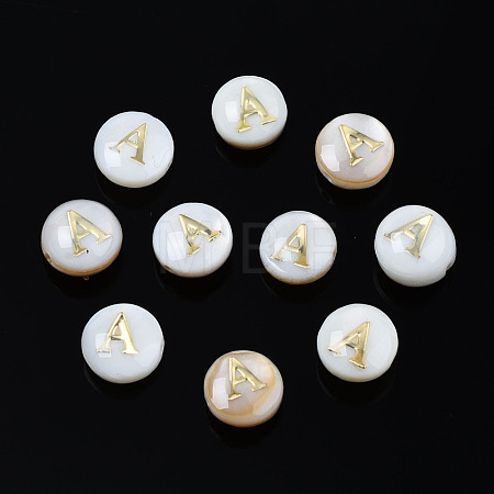 Natural Freshwater Shell Beads SHEL-S278-036A-1