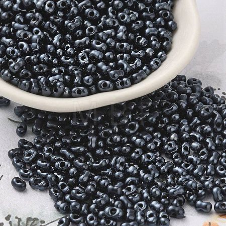 Opaque Glass Seed Beads SEED-K009-06B-06-1