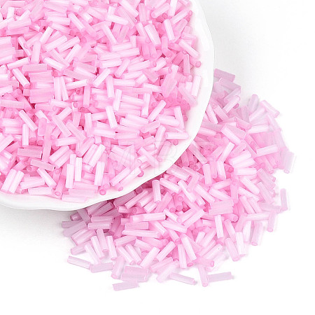 Glass Bugle Beads SEED-N007-28I-1