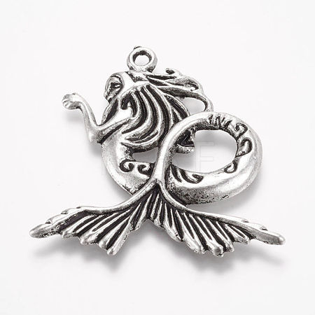 Tibetan Style Alloy Pendants X-PALLOY-F173-08AS-1