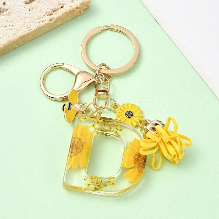 Resin & Alloy Enamel Keychain X1-KEYC-YW00134-04-1