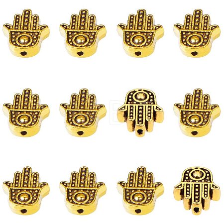 Tibetan Style Alloy Beads TIBEB-PH0004-57-1