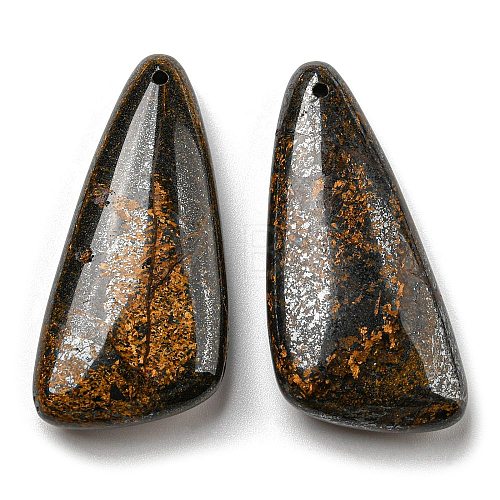 Natural Bronzite Pendants G-M405-09-04-1