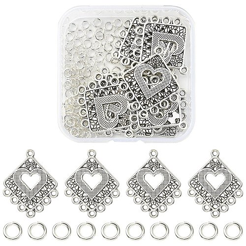 20Pcs Tibetan Style Alloy Chandelier Component Links FIND-YW0003-29-1