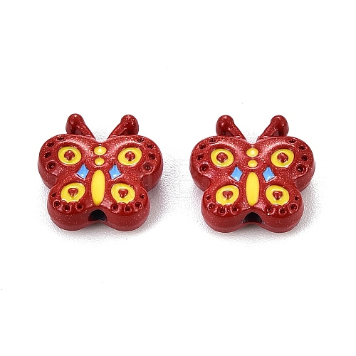 Alloy Enamel Beads ENAM-CJC0027-01A-1