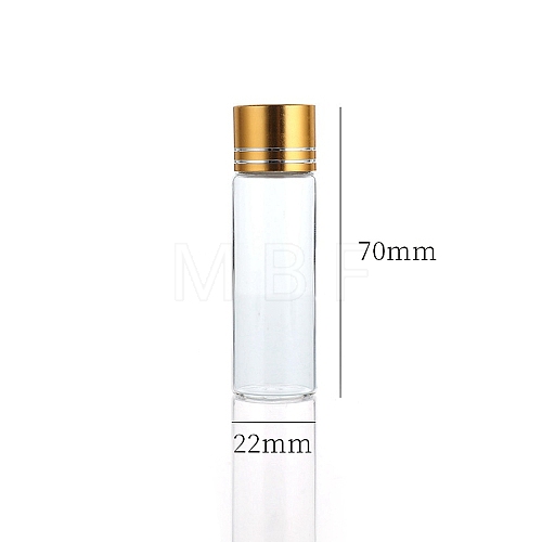 Clear Glass Bottles Bead Containers CON-WH0085-77F-02-1