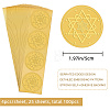 Self Adhesive Gold Foil Embossed Stickers DIY-WH0211-290-2
