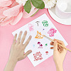 PVC Plastic Clear Stamps DIY-WH0439-0047-4