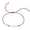 Handmade Glass Seed Beads Braided Bead Bracelets LE4581-1-2