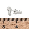 Brass Micro Pave Clear Cubic Zirconia Charms CU-CBA9FFD-01P-A-2