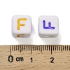 Opaque Acrylic Beads OACR-I022-01F-3