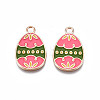 Alloy Enamel Pendants ENAM-S115-156-2