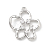 Brass Micro Pave Cubic Zirconia Pendants LS-KK-D283-05P-1