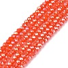 Electroplate Glass Beads Strands LS-EGLA-A044-P1mm-B03-1