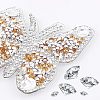 Fingerinspire Butterfly Rhinestone Patches DIY-FG0001-36-4