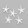 Starfish/Sea Stars Brass Pendants KK-L134-11S-2