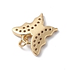 Brass Micro Pave Cubic Zirconia Charms KK-E003-02G-2