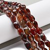 Natural Dragon Veins Agate Beads Strands G-G172-01P-1