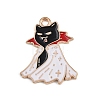 Halloween Alloy Enamel Pendants FIND-I052-01KCG-03-1