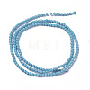 Synthetic Turquoise Beads Strands G-F596-39-3mm-2