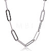 304 Stainless Steel Paperclip Chains CHS-CJ0001-02P-7
