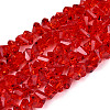 Transparent Glass Beads Strands LS-GLAA-N018-4mm-06-1