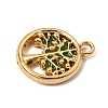 304 Stainless Steel Enamel Pendants SA-CBAA9A2-11G-04-2