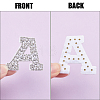 Gorgecraft Alphabet Resin Rhinestone Patches DIY-GF0009-18A-7