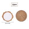 CRASPIRE 50Pcs Adhesive Wax Seal Stickers DIY-CP0006-08E-2