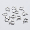 925 Sterling Silver Spring Ring Clasps STER-K167-076A-S-2