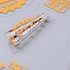 Waterproof Self Adhesive Hot Stamping Stickers Sets DIY-L030-07E-2