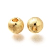 Brass Beads KK-M312-06G-1