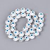 Glass Enamel Beads Strands GLAA-Q112-01A-07-2