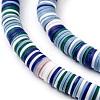 Handmade Polymer Clay Beads Strands CLAY-R089-8mm-T006-5