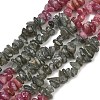 Natural Multicolor Tourmaline Chip Bead Strands G-M298-15A-2