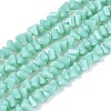 Opaque Glass Beads Strands GLAA-N019-3mm-15-1