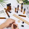 15Pcs Glass Essential Oil Empty Roller Ball Bottle CON-GF0001-26-3