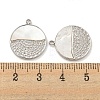 304 Stainless Steel Pendants STAS-L278-112P-3