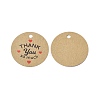 Thank You Theme Kraft Paper Jewelry Display Paper Price Tags CDIS-K004-01J-3