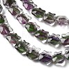 Inner Flower Handmade Lampwork Beads Strands LA-CBA3F7A-01A-2