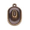 Tibetan Style Alloy Hat Pendants TIBEP-1023-AB-FF-3