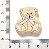 Bear Silicone Focal Beads SIL-D008-01D-3