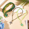 12Pcs Polyester & Spandex Cord Necklaces Making AJEW-TAC00069-7
