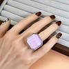 Acrylic & Resin Finger Rings WGB781E-03-1